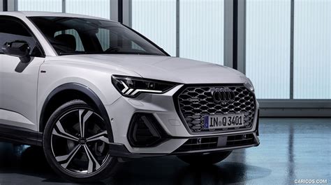 Audi Q3 Sportback 2020MY S Line Color Dew Silver Front