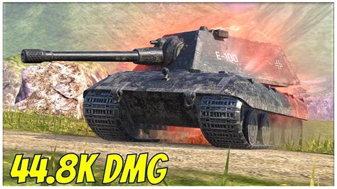 BIG BOSS E 100 44 8K DMG WoT Blitz YouTube