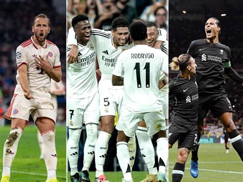 Tabla de posiciones Champions League Un líder poderoso y Real Madrid