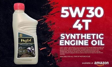 Muzitol W T Gold Technosynthese Four Stroke Synthetic Engine Oil