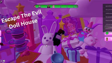 Roblox Escape The Evil Doll House Youtube