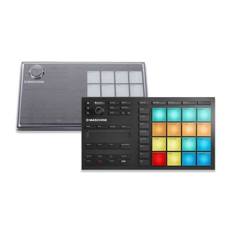 Native Instruments Maschine Mikro Mk With Decksaver Cover At Gear Music