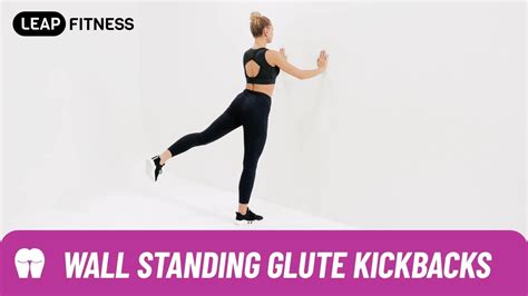 How To DoWALL STANDING GLUTE KICKBACKS YouTube