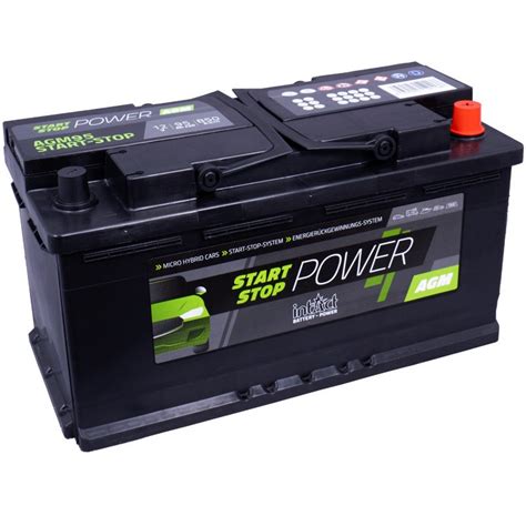 Akumulator IntAct Start Stop Power AGM 12V 95Ah AGM95SS Top Start