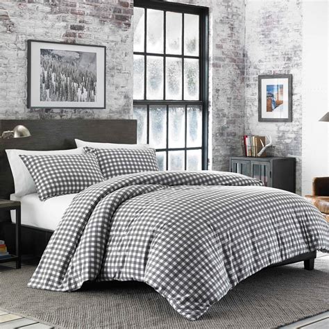 Preston Flannel Comforter Set By Eddie Bauer