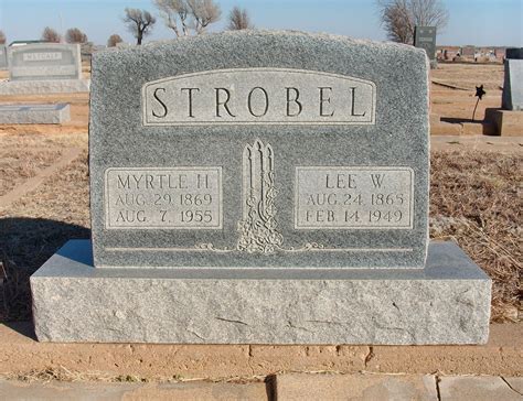 Leopold Lee Strobel 1865 1949 Memorial Find A Grave