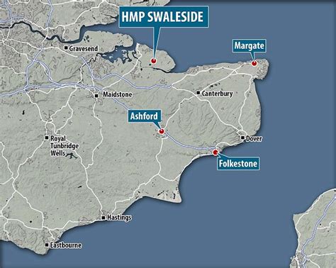 60 HMP Swaleside inmates have taken control of wing in the prison ...