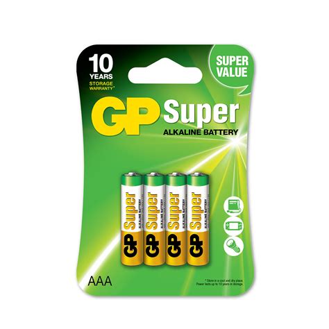 Aaa Batteri Gp Super Alkaline