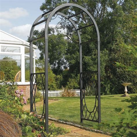 Wrenbury Steel Arbor Garden Arches Arch Trellis Garden Arch