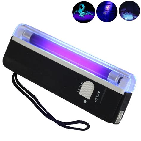 Handheld UV Black Light Torch Portable Blacklight With LED UV