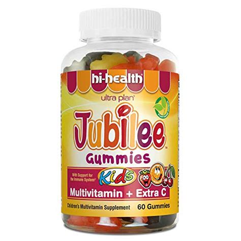 Jubilee Gummy Kids Multivitamin Extra Vitamin C Gummy Vitamin Plant