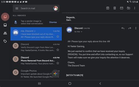 Discord Sent Me An Email After I Emailed Them Talking About Weve Seen