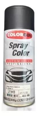 Tinta Spray Automotiva Colorgin Preto Fosco Vin Lico Ml Mercadolivre