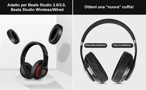 Link Dream Cuscinetti Auricolari Di Ricambio Per Beats Studio E