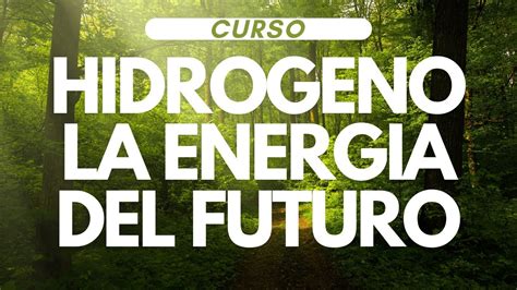 CURSO DE HIDROGENO LA ENERGIA DEL FUTURO Desarrollo Innovación