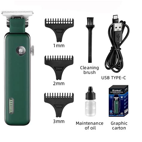 Kemei Alat Cukur Rambut Elektrik Hair Clipper Trimmer Mah Km