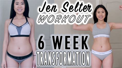 6 Week Body Transformation Using Jen Selters Bikini Body Challenge Workouts Day 41 Youtube