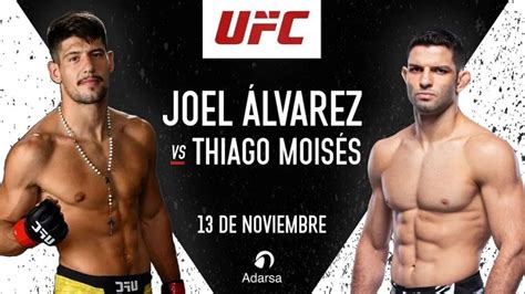 Joel Álvarez REGRESA a la UFC el próximo 13 de noviembre En el Ring