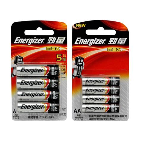 勁量energizer3號aa 4號 Aaa 4入 鹼性電池 錳乾電池 原廠公司貨 蝦皮購物