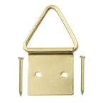 OOK 30 Lb Brass Plated Steel Picture Hooks 6 Pack 50453