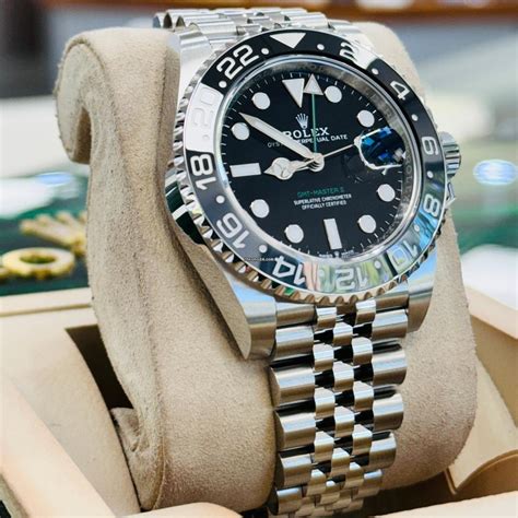 Rolex Gmt Master Ii Grnr Bruce Wayne Jubilee Band For