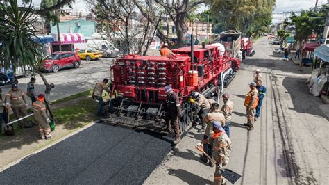 Inversión de 212 millones de pesos para repavimentar vialidades en