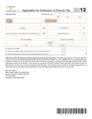 Fillable Online State Wv Select Below State Wv Fax Email Print