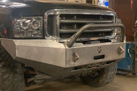 Affordable Offroad 99 04FordWinchFront Bullbar Elite Series Full