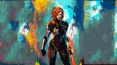 Mass Effect Shepard Women Wallpapers Wallpaper Cave