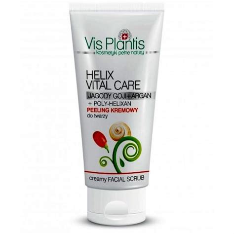 Vis Plantis Helix Vital Care Kremowy Peeling Do Twarzy Argan Goji