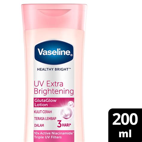 Vaseline Body Lotion Healthy White Uv Lightening Btl Ml Klikindomaret