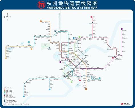 2021杭州地铁已建成线路图一览（持续更新） 杭州本地宝