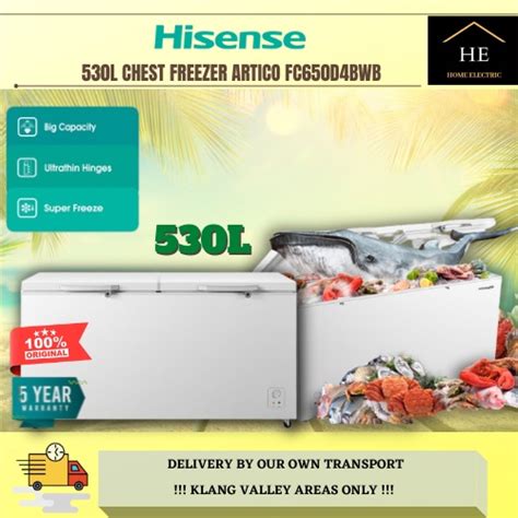 Hisense Chest Freezer L L In Temperature Option With Large