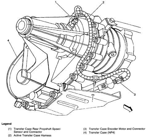 Chevy Silverado Transfer Case Diagram