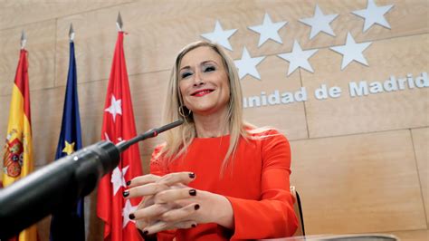 Cristina Cifuentes Renuncia A Su M Ster Rtve Es