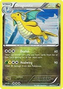 Pokemon Dragonite 83 116 Plasma Freeze Holo Amazon Es