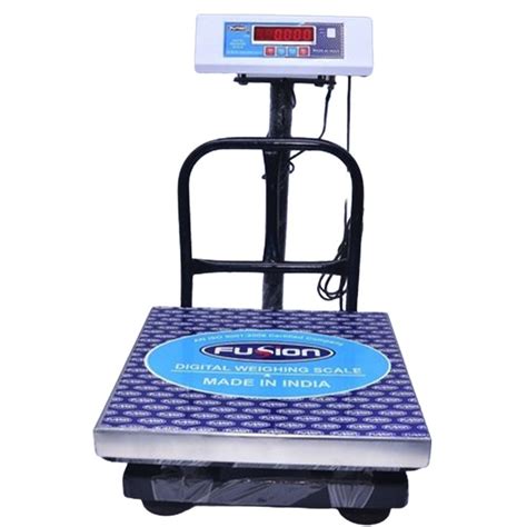 Digital Painted Steel Fusion SS Platform Weighing Scale Double Mast At