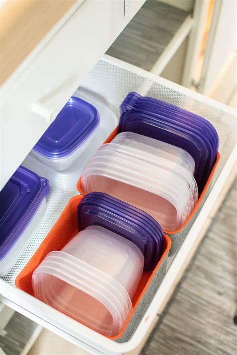 Organize Food Storage Containers And Lids Tips The Kitchn