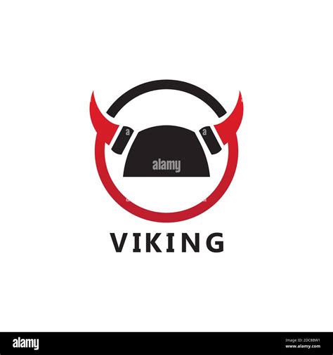 Viking Head Logo And Symbol Vector Stock Vector Image And Art Alamy