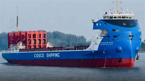 Cosco Shipping Launches Biggest Sea Electric Container Ship Ever Daily Focus Nigeria