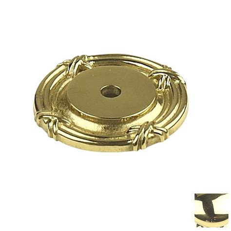 Century Hardware Brass Cabinet Backplate at Lowes.com