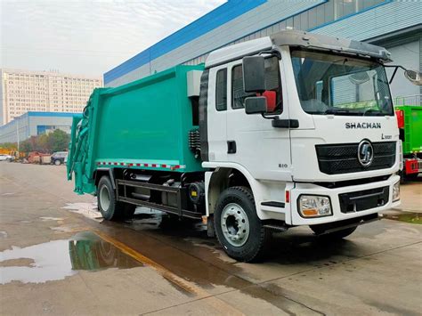 Cheap Shacman Ton Compressed Garbage Truck Left And Right Drive