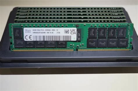 64GB SK HYNIX 2Rx4 PC4 3200AA RB4 12 HMAA8GR7AJR4N XN DDR4 3200 ECC REG