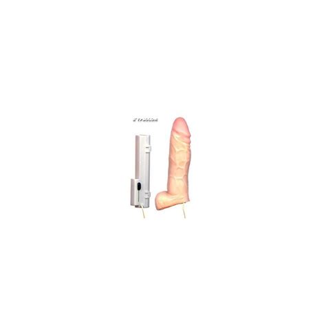 Pênis Vibrador ou Dildo Deli Rotativo De 14Cm Em Cyberskin Sex Shop