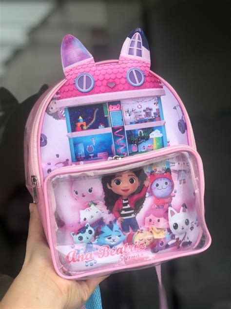 Mochila 3d Casa Mágica da Gaby Elo7 Produtos Especiais