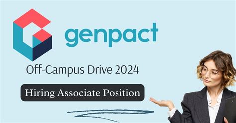 Genpact Off Campus Drive Hiring As Associate