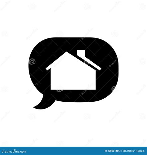 Property advice icon stock vector. Illustration of logo - 288054466