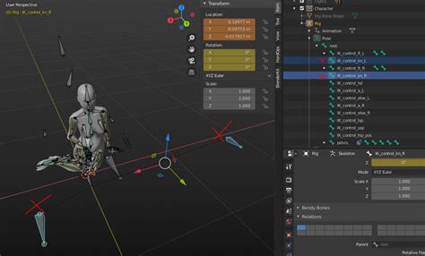 Pat Stop Duzin How To Use Ik Rigs In Blender Debitor Siguran Ridica