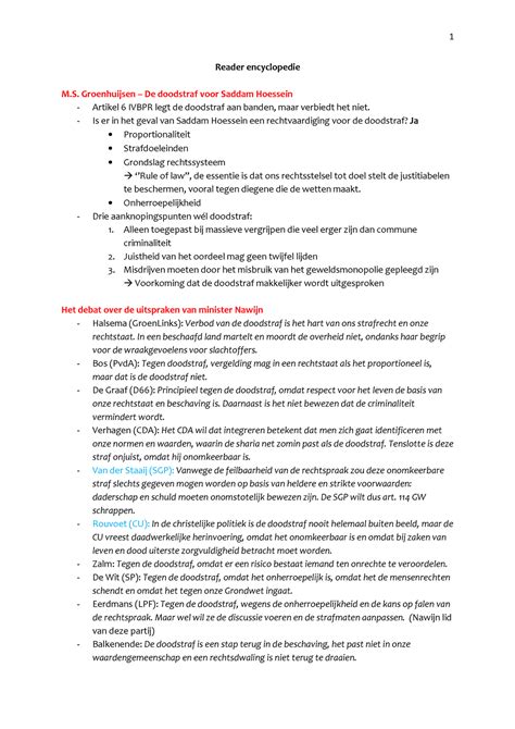 Samenvatting Grondslagen Van Het Recht Reader Collegejaar 2012 2013