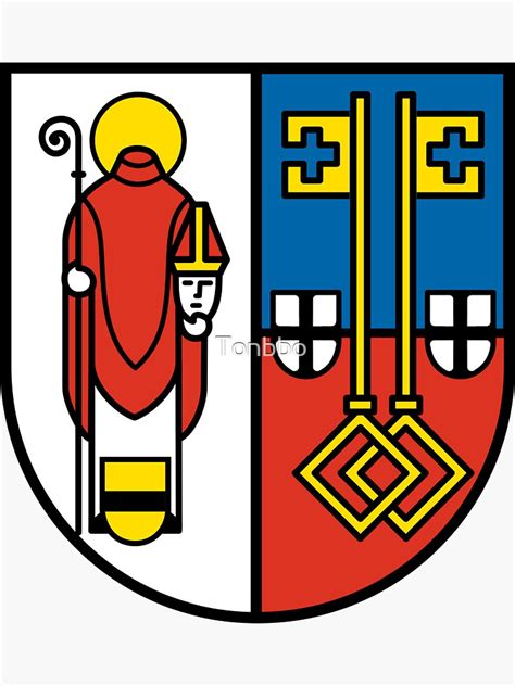 Krefeld Coat Of Arms Germany Sticker For Sale By Tonbbo Redbubble